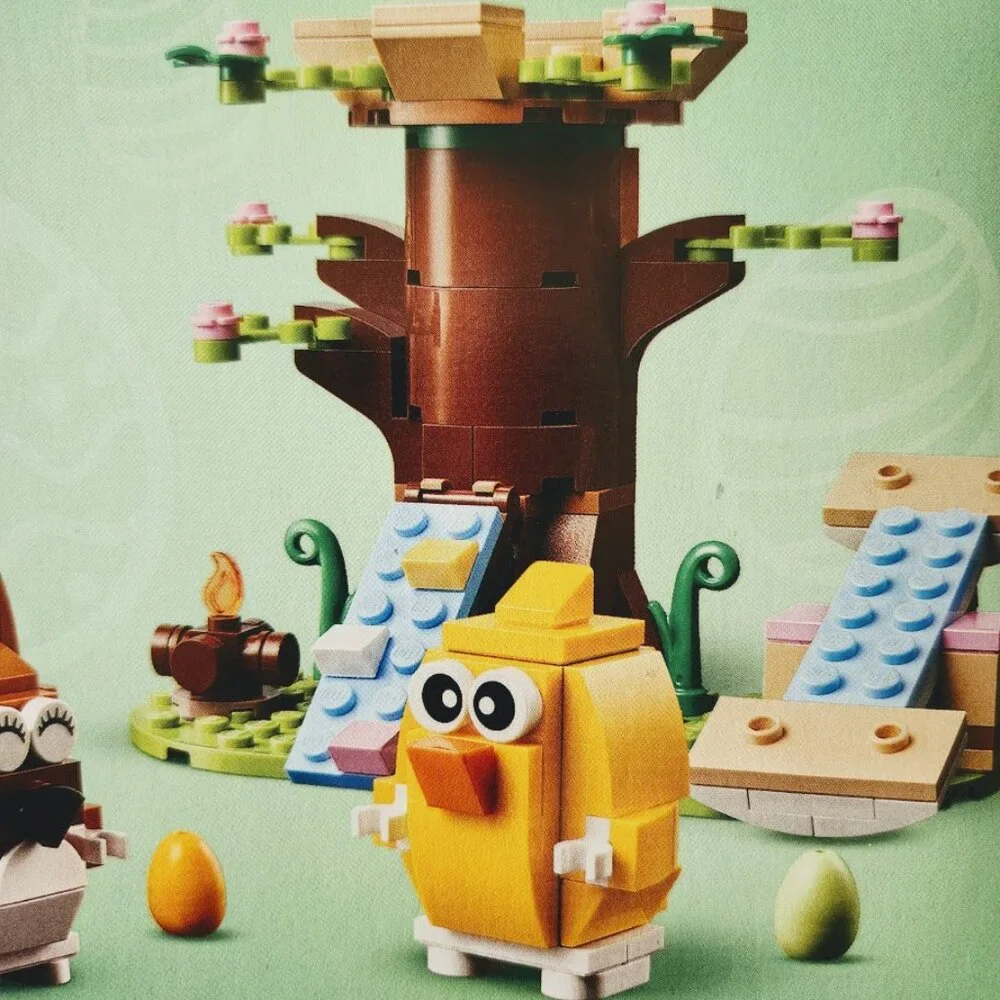 New LEGO Spring Animal Playground Building Toy Set Squirrel Chick Bird Figure